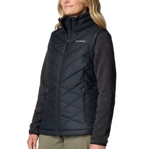 Columbia Heavenly Vest Black size small